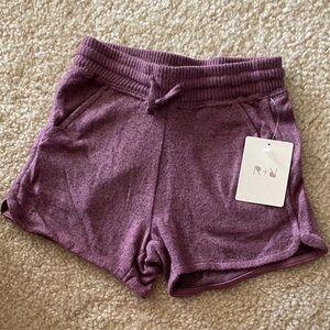 R+R Kids Purple Casual Shorts